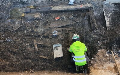 Utgrävningarna under Stora torget i Uppsala